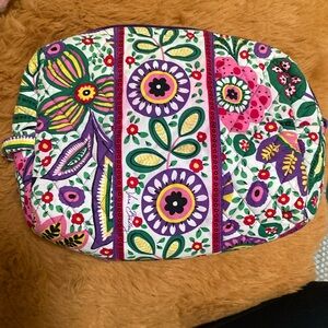 Vera Bradley large make up case